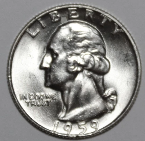 1959-D Washington Quarter - BU - #9862D - FREE SHIPPING