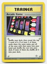 Arcade Game 83/111 Rare Neo Genesis Pokemon Unlimited NM/LP on eBay