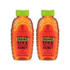 Pure Unfiltered Honey 100 Natural Gluten-Free 16 fl oz 2-Pack