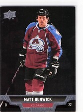 2013-14 Upper Deck #152 Matt Hunwick Colorado Avalanche