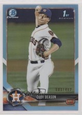 2018 Bowman Draft Chrome Sky Blue Refractor 3/402 Cody Deason #BDC-194 s3g