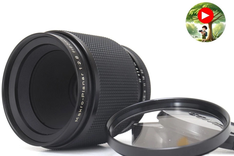 [Near MINT] Contax Carl Zeiss Makro-Planar T* 60mm f/2.8 AEJ Lens C/Y From JAPAN - Image 2 of 4