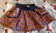Matilda Jane Size 2 Hold the Phone Secret Fields Twirl Skirt Floral Pockets