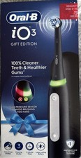 Image of Oral-B iO Series 3 Electric Toothbrush Gift Edition - Black