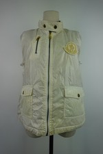MONCLER GIUBBINO SMANICATO GILET DONNA TG 2 JACKET WOMAN VINTAGE DOUBLE-FACE