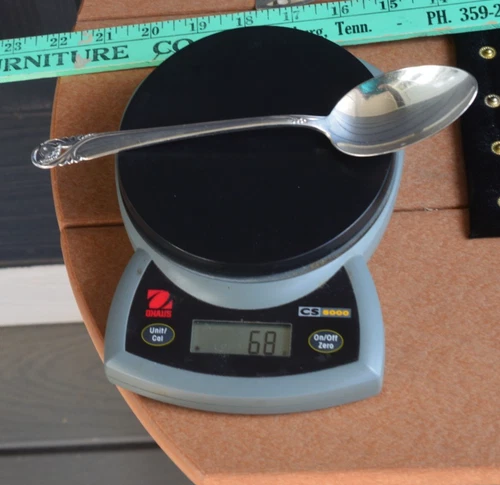 Sterling silver Table Serving Spoon International Spring Glory    68 grams