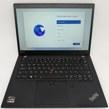 LENOVO THINKPAD X395 13.3"  | RYZEN 5 PRO 3500U | 16GB RAM  | 256GB SSD |