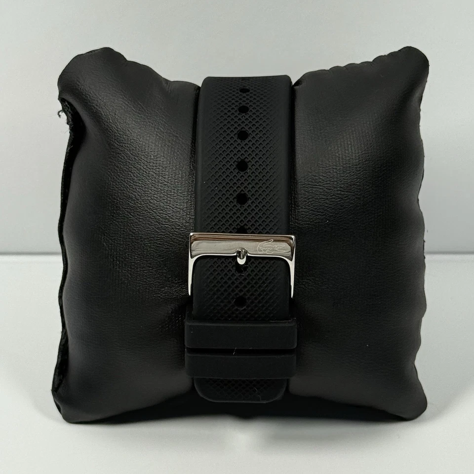 Lacoste 2011243 New Men's Watch Black Dial/Band Silicone Chronograph - Image 2 of 4