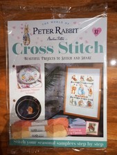 Beatrix Potter Peter Rabbit Cross Stitch Partworks,#82, FREE Thread To Continue 