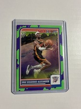 2023-24 Panini Haunted HOOPS Shai Gilgeous-Alexander #147 Slime OKC Thunder MVP