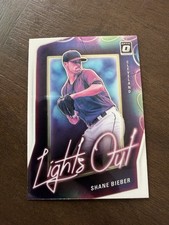 2021 Panini Donruss Optic - Lights Out Shane Bieber #LO15