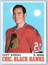 CLIFF KOROLL RC 1970-71 O-PEE-CHEE 70-71 #147 NRMINT+                97654