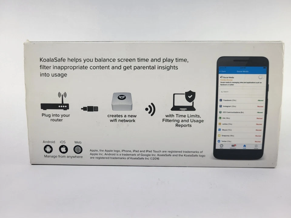 KoalaSafe With Parental Control WiFi Access Point - Image 3 of 4