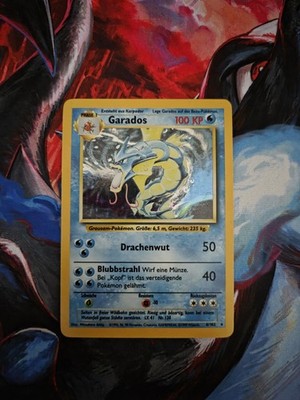 Garados Base Set Holo de 6/102 Pokemon TCG Deutsch Excellent