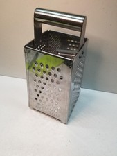 Large Stainless Steel 4-Sided Box Food Grater Vegetable Cheese Slicer Shredder