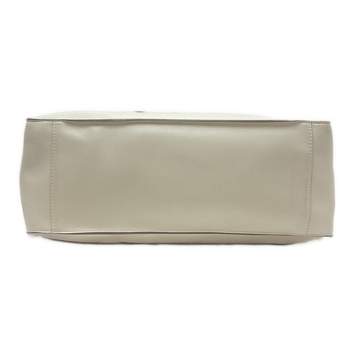 Auth stellamccartney Stella logo 502793 Cream Synthetic Leather - Tote Bag - Picture 4 of 9