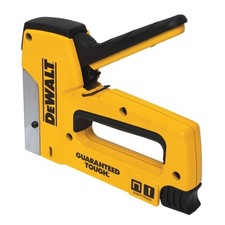 Dewalt Hand Tools Heavy Duty Anti-Jam Staple & Brad Tacker Gun, DWHTTR350-0