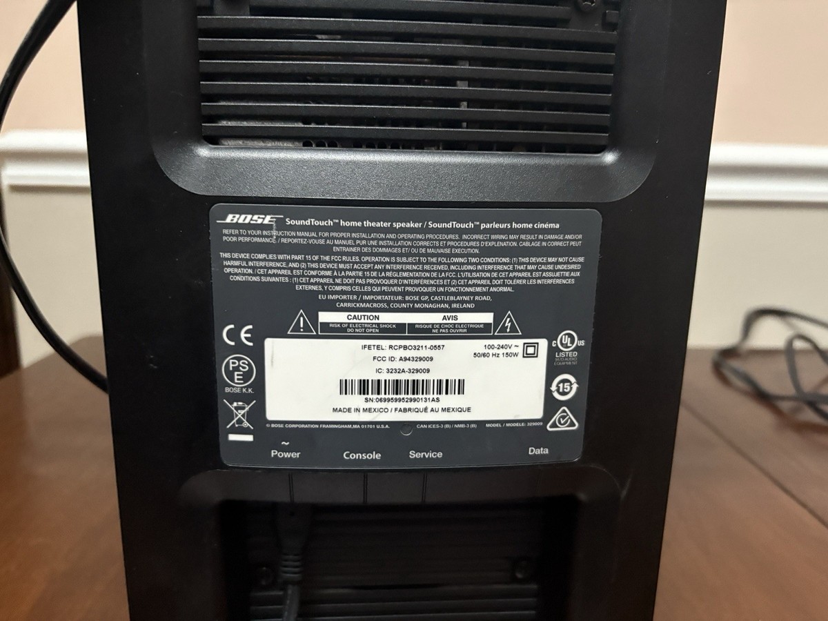 Bose CineMate 120 Home Theater System - Black Read Description | eBay