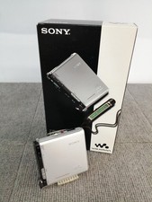 SONY MZ-RH1 Hi-MD Walkman Silver Portable MD Player Recorder Boxed from Japan