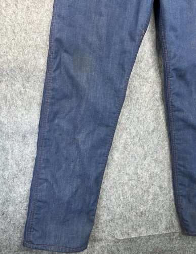 VTG Amalgamated Clothing Union Work Wear Carpenter Lined Jeans 32x32 - Picture 3 of 12