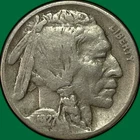 1927-D Buffalo Nickel Very Fine VF Coin #36982