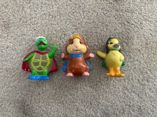 Wonder Pets PVC Cake Toppers Set Of 3 Linny Tuck Ming Ming 2009 2.75"