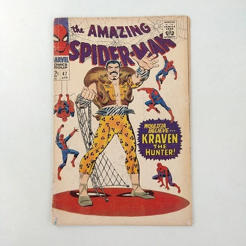 The Amazing Spider-Man #47 Early Kraven G/VG (1967 Marvel) KEYS AUCTION ONGOING!