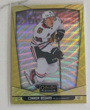 2024-25 OPC Platinum Connor Bedard Neon Yellow Surge 