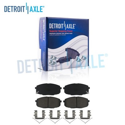 FWD Front Brake Pads w/ Hardware for 2019 - 2022 Kia Forte5 Forte Hyundai Kona