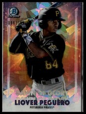 2021 Bowman Chrome #DOG-14 Liover Peguero Dawn of Glory Atomic Refractor #/150