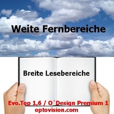 2  Gleitsichtgläser Top NXT 1,6 Hart-Superan...