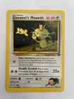 Giovanni’s Meowth 43/132 Pokemon Card Gym Challenge NM