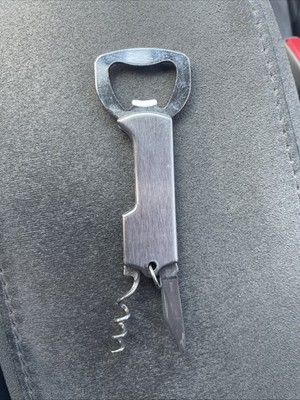 Corkscrew Bottle Opener Folding Multi-Tool Knife
