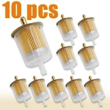 10x 38 Fuel Filters Industrial High Performance Inline Gas Fuel Line Universal