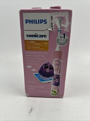 Philips Sonicare Kids Rechargeable Electric Toothbrush Pink HX6351/41 *packaging