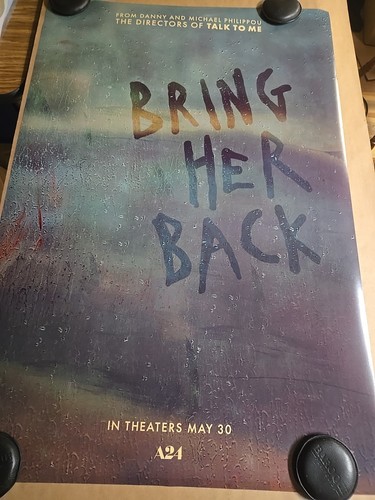 Póster Bring Her Back A24 Teaser DS 27x40 auténtico como nuevo - Imagen 2 de 2