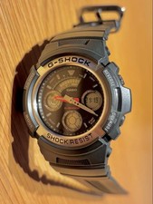 CASIO G-SHOCK AW-590 Digital Watch Used No Major Scratches