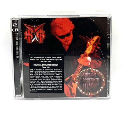 2x CD Disc - Michael Schenker Group   Live the Unforgiven World Tour 99 -C176