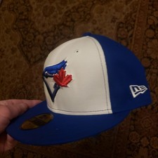 NEW Toronto Blue Jays Hat New Era 59FIFTY Fitted Cap 7 3/4 GUARANTEED AUTHENTIC