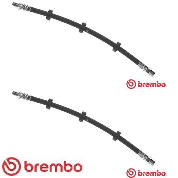 2X Bremsschlauch Brembo T86020 2 BremsschläUche Rechts Links Hinterachse-image