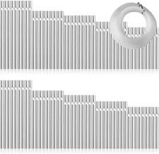 90-Piece Wind Chime Tube Set w/ 150 Yards Line - 5 Lengths for DIY Projects