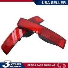 2PCS Left Right Rear Bumper Reflector Set Fit For 2007-2014 Volvo XC90