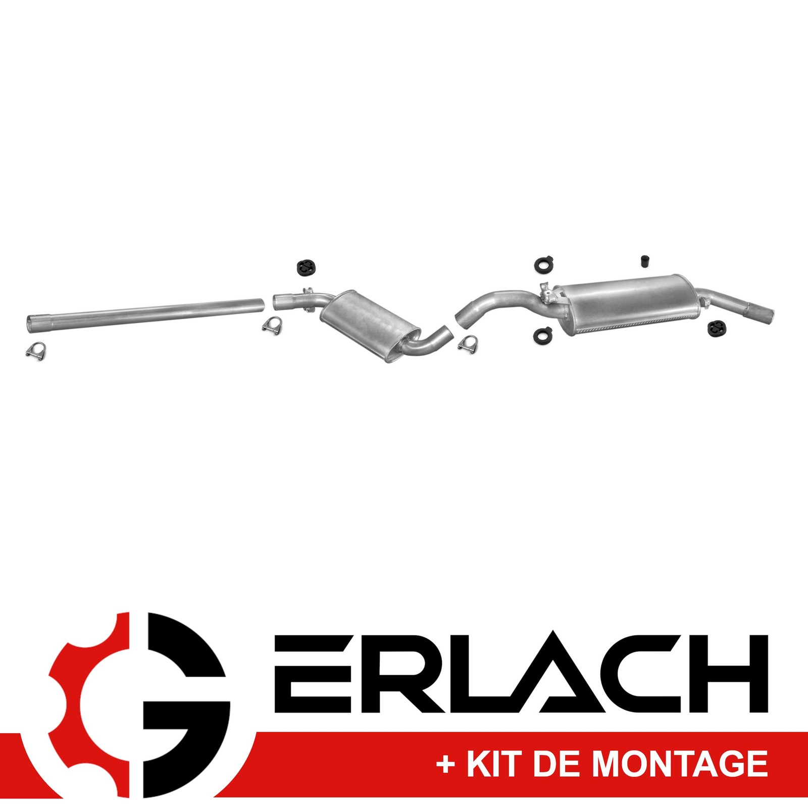 Silencieux pour VW Golf II 1.8 idéal pour rouler au quotidien en ville
