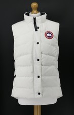 Canada Goose Freestyle Down Gilet Womens S North Star White Rrp£595 2836l Br
