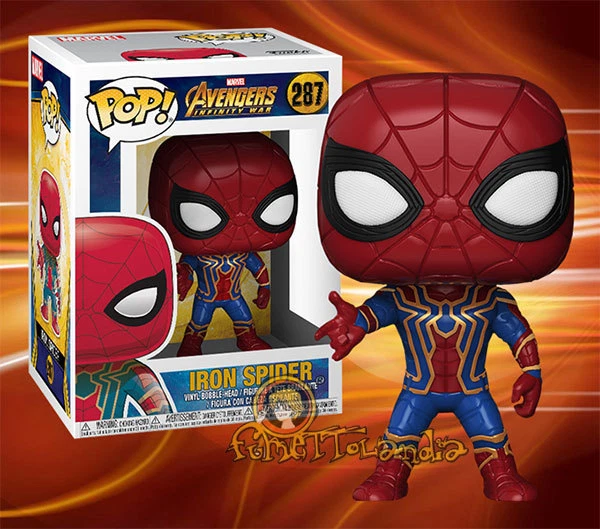 Funko pop iron spider 287 hotsell