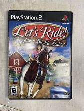 Let's Ride Silver Buckle Stables (PlayStation 2, 2007) PS2 Game Complete, Tested