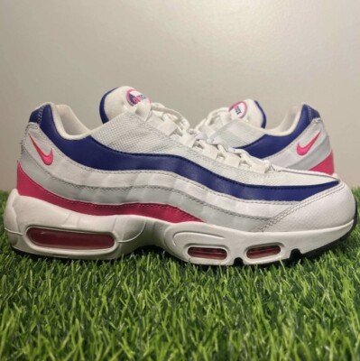 NIKE エアマックス95 ホワイト ネイビー ピンク 26cm Nike Air Max 95 White Hyper Pink Wmns Women's Size 9.5 Sneakers