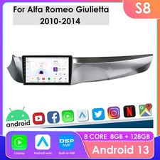 For Alfa Romeo Giulietta 2010-2014 Car Radio Carplay Gps Wifi Dsp 8 Core 8128gb For Alfa Romeo Giulietta 2010-2014 Car Radio Carplay Gps Wifi Dsp 8 Core 8128gb