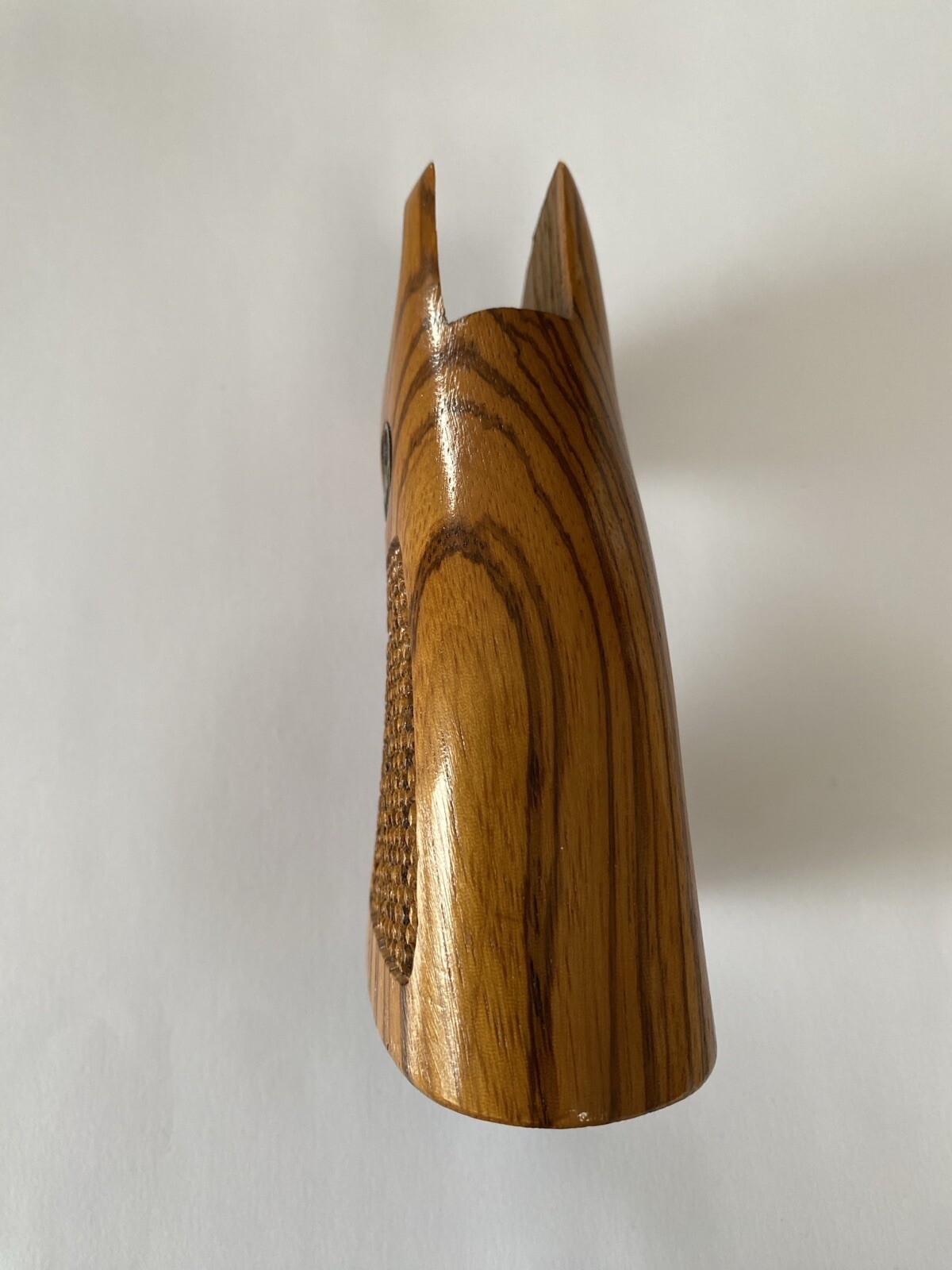 New Unused Dan Wesson Original Zebra Wood Revolver Grips. One Small