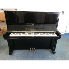Used Yamaha U3 H Upright Acoustic Piano | Polished Ebony | Southport